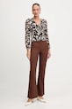 Блузка Morgan TRITA коричневый AW25
