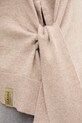 Gaudi sweter z dodatkiem wełny 521FD53002 beżowy