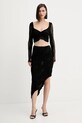 Charo Ruiz Ibiza bluzka 257101 czarny AW25