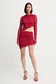 Charo Ruiz Ibiza bluzka 257103 czerwony AW25