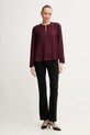 Блузка Tommy Hilfiger WW0WW47339 бордо AW25
