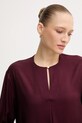Блузка Tommy Hilfiger бордо WW0WW47339