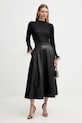 BOSS bluzka 50548647 czarny AW25