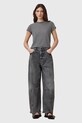 AllSaints t-shirt bawełniany ANNA czarny W007JY