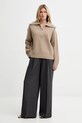 Filippa K sweter wełniany 31654.FK beżowy AW25