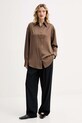 Filippa K cămașă 31633.FK maro AW25