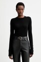 Лонгслив Filippa K regular чёрный 32045.FK