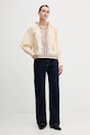 Hoss Intropia bluzka 6282695 beżowy AW25