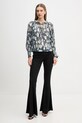 Hoss Intropia bluzka 6282677 niebieski AW25