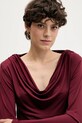 Pedro del Hierro bluzka bordowy 8622505