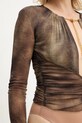 Body Elisabetta Franchi hnědá BO02057E2