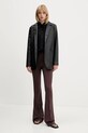 Памучна риза HUGO 50550548 черен AW25