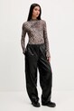 Блузка HUGO 50546248 коричневий AW25