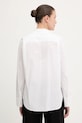 Îmbrăcăminte Marc O'Polo bluză din bumbac 508092142169 alb