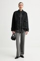 Бавовняна сорочка Marc O'Polo 509117242197 сірий AW25