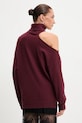 Îmbrăcăminte Aniye By pulover de lână 181037 burgundia