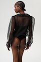 Undress Code body z dodatkiem jedwabiu Thong 1025UC czarny AW25