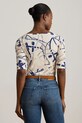 Блузка Lauren Ralph Lauren 200P02003 бежевый AW25