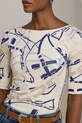 Блузка Lauren Ralph Lauren бежевый 200P02003