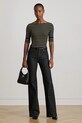 Ρούχα Μπλουζάκι Lauren Ralph Lauren 200980044 μαύρο