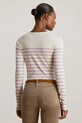 Lauren Ralph Lauren bluzka bawełniana 200980046 beżowy AW25