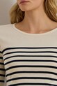 Lauren Ralph Lauren bluzka bawełniana granatowy 200980046