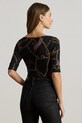 Μπλουζάκι Lauren Ralph Lauren 200980215 μαύρο AW25