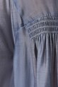 AllSaints bluzka z dodatkiem jedwabiu PEARLA fioletowy W027PD