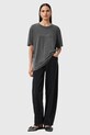 AllSaints t-shirt bawełniany WINGS W076JD szary