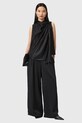 AllSaints bluzka z dodatkiem jedwabiu HERELA W011PD