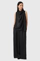 AllSaints bluzka z dodatkiem jedwabiu HERELA W011PD