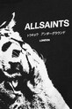 Odzież AllSaints t-shirt bawełniany IVANA W038JD czarny