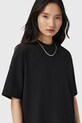 Μπλουζάκι AllSaints DANI W002JD μαύρο