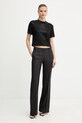 Morgan t-shirt DOLIVIA czarny AW25