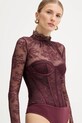 Retrofete body Valentina fioletowy FW24.10322