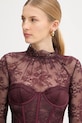 Retrofete body Valentina FW24.10322 violetto