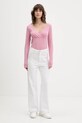 Μακρυμάνικο Hollister Co. KI339.5066.620 ροζ AW25