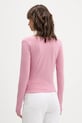 Oblečenie Tričko s dlhým rukávom Hollister Co. KI339.5066.620 ružová
