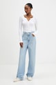 Μακρυμάνικο Hollister Co. KI339.5257.100 μπεζ AW25