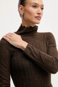 United Colors of Benetton sweter brązowy 5W77DQ0AT