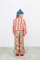 Tinycottons bluzka dziecięca APPLES BLOUSE AW25.383 różowy