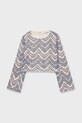 Детска блуза Mayoral щампа сив 7031.8B.Junior.9BYA