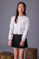 Mayoral bluzka długi biały 7032.8C.Junior.9BYA