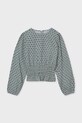 Детская блузка Mayoral 7196.8A.Junior.9BYA зелёный AW25