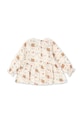 Παιδική βαμβακερή μπλούζα Konges Sløjd COCO BLOUSE GOTS KS103757.9BYA μπεζ AW25