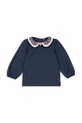 Konges Sløjd bluzka bawełniana dziecięca PAMI BLOUSE GOTS bawełna granatowy KS103955.9BYA