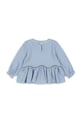 Konges Sløjd bluzka dziecięca AVA BLOUSE GOTS KS104070.9BYA niebieski AW25