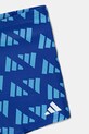 Băieți adidas Performance costum de baie copii JM8289 albastru