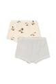 Konges Sløjd bokserki dziecięce BASIC 2 PACK BOY BOXERS GOTS 2-pack KS103693.9BYA beżowy AW25