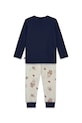 Lego piżama bawełniana dziecięca LWAGAN 710 11011014 granatowy AW25